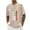 Beige, variant on Men's St. Patrick's Day Shamrock American Flag Graphic Short Sleeve Crew Neck T-Shirt