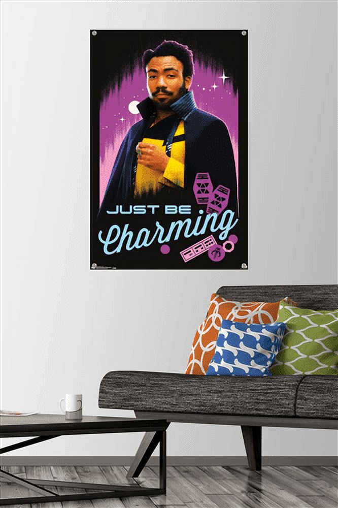 Star Wars: Solo - Lando Wall Poster with Push Pins, 22.375" x 34"