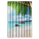 thumbnail image 1 of ABPHQTO paisaje marino resort de playa Cortina de ducha Cortina de ducha impermeable 120x180 cm, 1 of 2