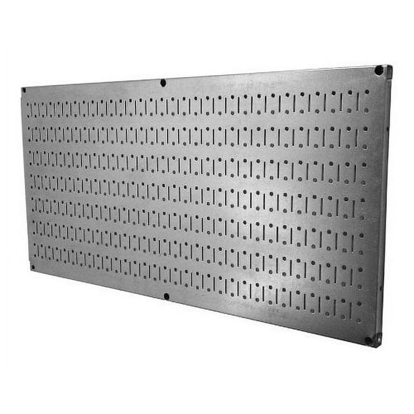 Panneau de Contrôle Mural 16 Po x 32 Po Panneau d'Outils en Métal Galvanisé Horizontal