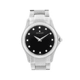 thumbnail image 3 of Movado Masino 26mm Steel Black Diamond Dial Quartz Ladies Watch 0606186, 3 of 8