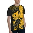 thumbnail image 4 of Unisex Bendy And The Ink Machine 3d Graphic Print Shirts For Mens Womens Casual Short Sleeve Tee Shirts Top, 4 of 7