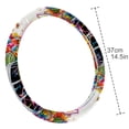 thumbnail image 4 of Mind Car 14.5 Inch Printing PVC Leather Car Wheel Cover, Steering Wheel Cover, Auto Accessories, 4 of 6