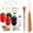 25pcs, variant on 25PCS Sewing Tool Set, Big Eye Steel Sewing Needles Kit All-in-One Sewing Kit, Include 25 Steel Needles, 1 Seam Sewing Thread Ripper, 2 Needle Threaders, 5 Threads, 2 Thimbles, 25pcs