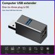 thumbnail image 3 of Hub USB Conectar y Usar con 3 Puertos USB 3.0, Adaptador de Concentrador USB 3.0 3 en 1 Resistente, Accesorio para Computadora Portátil, 3 of 5