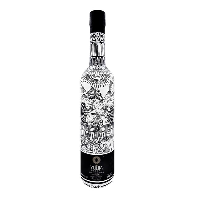 Licor a base de Mezcal Yuliia sabor Coco 750 ml