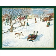 Lang "new Sled" Boxed Christmas Cards