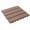 brown, variant on Pack Interlocking Deck Tiles, 12"x12"x0.8" Plastic Patio Flooring Outdoor Waterproof, All Weather Use for Balcony Porch Backyard Poolside(Dark Grey,Texture)
