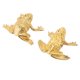 thumbnail image 5 of Emoshayoga Ranas De La Fortuna De Latón - 2 Piezas De Ranas De Dinero Feng Shui, Adorno De Cobre De Sapo Dorado De La Reunión De La Fortuna, Pulido A Mano, para La Decoración del Hogar, 5 of 5