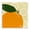 Bright Orange Fruit Pattern, variant on Stupell Industries Bright Banana Fruit Food & Beverage Painting Wrapped Canvas Art Print Wall Art, 17 x 17