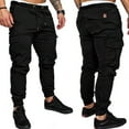 thumbnail image 4 of Pantalon Cargo de Travail Ajusté pour Hommes avec Multi-Poches, 4 of 4