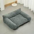 thumbnail image 4 of Ohmyroo Sofa Style Cat Bed Cushioned Pet Lounge with Soft Interior for Indoor Cats, 4 of 6