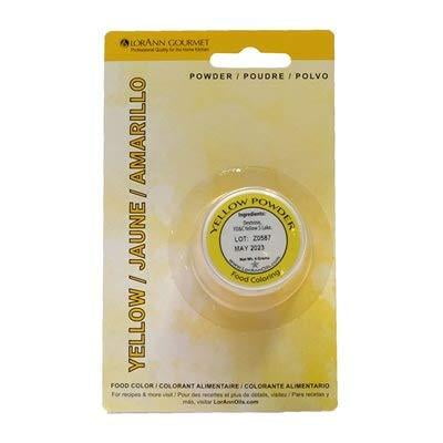 Lorann Oils Food Color Powder, 1/2-Oz, Yellow