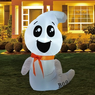 Airblown Inflatables Ghost with Witch Hat, 4' - Walmart.com
