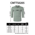 thumbnail image 6 of H2H Mens Casual Slim Fit 3/4 Sleeve Henley Jersey Shirts (CMTTS0205), 6 of 6