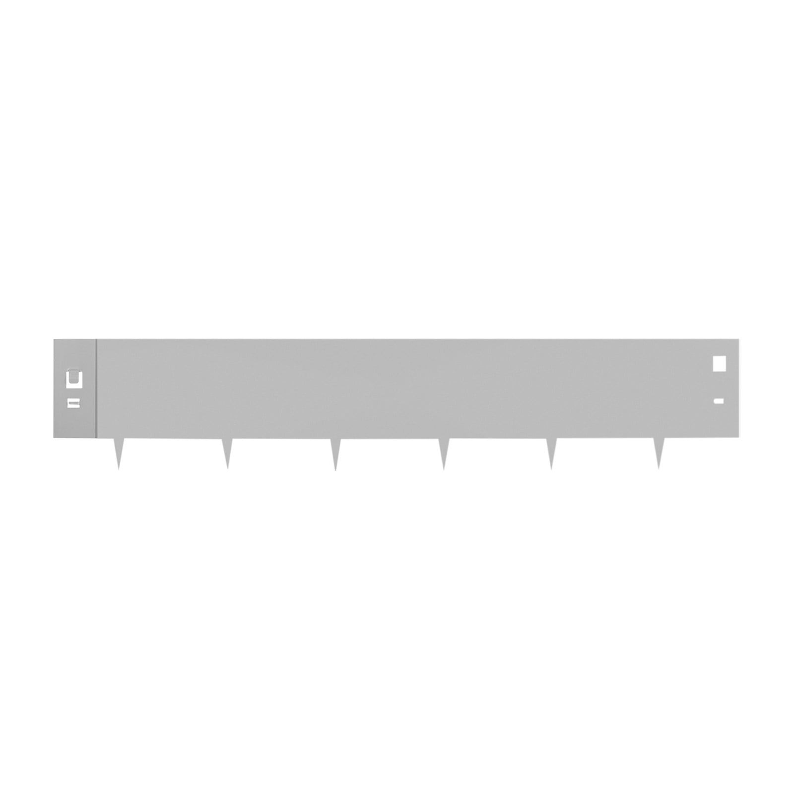 Wildnix Flexible and Bendable Landscape Edging, 5 Pieces 16.25ft Steel with Sharp Teeth for Easy Ground Insertion, Corrosion-Resistant and Durable
