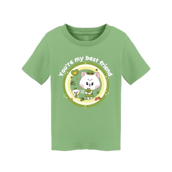 Lucy And Julie My Best Friend. T-Shirt Toddler -Electural Designs,  5 Toddler