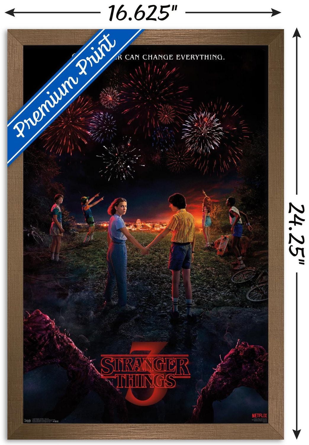 Netflix Stranger Things: Season 3 - Key Art Wall Poster