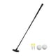 thumbnail image 3 of Putter de golf retráctil, cómodo y ajustable para zurdos. Negro, 3 of 9