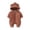 Red, variant on biudgviw Baby Newborn Snowsuit Zipper Long Sleeve Romper Infant Boy Girl Soft Cute Hoodies Warm Winter Hooded Jumpsuit(Red,9-12 Months)