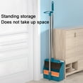 thumbnail image 4 of Lingouzi Brooms And Dustpan Set For Home, Brooms And Dustpan Combo For Office, Stand Up Brooms And Dustpan, 4 of 7