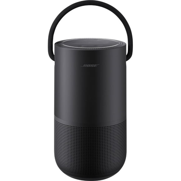 Bose - Altavoz portátil inteligente con Wi-Fi integrado, Bluetooth, Asistente de Google y Alexa Voice Control - Triple Black. Bose 829393-1100