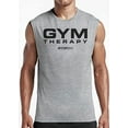 thumbnail image 2 of Gymish Gym Therapy Workout Muscle Tank Top for Men – Cool Funny Gym T-Shirt, Men's Gym Shirts, Workout Tops, Athletic & Gym Wear, 2 of 6