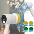 thumbnail image 1 of Fiudx Ofertas del día Cepillo de limpieza de zapatos Herramienta de lavado de zapatos que no daña los zapatos Cepillo de cerdas suaves multifuncional para el hogar Herramienta de cepillado de zapatos, 1 of 7
