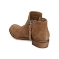 thumbnail image 3 of New Women Dolce Vita Sutton Suede Dual Zipper Stacked Heel Ankle Bootie, 3 of 6