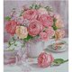thumbnail image 5 of Kit Punto Cruz Cgtredaw Flores Impresas Hilo Algodón Ecológico Bordado 11CT 70x80cm, 5 of 9