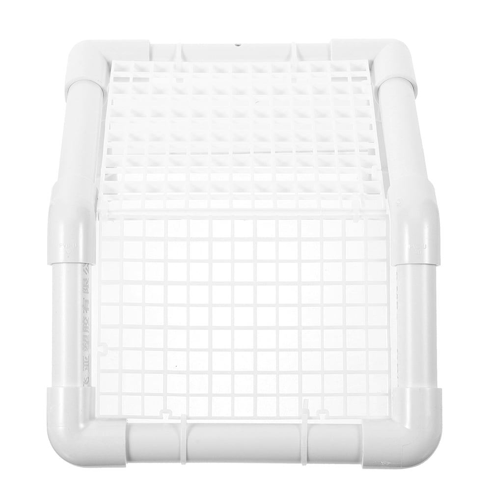 Nicehomfit White ABS Reptile Ramp Floating Dock for Turtle - Turtle Habitat Accessory 1 Piece