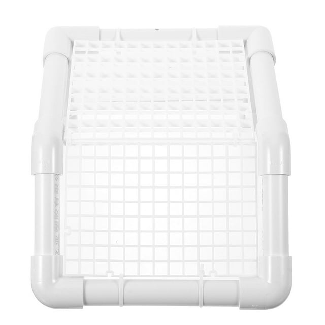 ELAYARD Jouet Gecko d'Escalade Tortue Plateforme de Pétillant ABS Blanc Zone de Bain de Soleil Usage Intérieur 1 Pcs