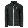 thumbnail image 2 of Men's Cutter & Buck Black San Diego Padres Rainier PrimaLoft- Eco Insulated Full-Zip Hoodie Puffer Jacket, 2 of 3