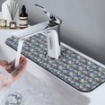 thumbnail image 7 of Sikiie Tropical Sloth Splash Guard for Sink Faucet-1 PC Super Absorbent Fast Drying Mat Sink Gadgets-Splash Guard for Kitchen, Sink Mat, 7 of 7