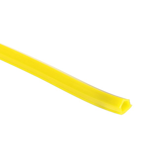 Aluminio Perfil Ranura Cubierta Plano Sello Amarillo 4M 6mm 2020 Serie para 3D Impresora Accesorios Paquete de 1