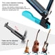 thumbnail image 5 of Yuarrent Soporte ajustable para guitarra de suelo, trípode plegable, soporte para guitarras acústicas, estante para bajos con marco en A, Accesorios para instrumentos musicales Negro, 5 of 6