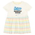 thumbnail image 3 of Inktastic Future Badminton Player Sports Girls Baby Dress, 3 of 5