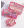 thumbnail image 2 of 3pzs Cosmetiquera Neceser Estuches De Maquillaje Bolsa Viaje Xtellar rosa, 2 of 3