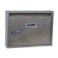 thumbnail image 1 of GUOOL Locking Wall Mount Mailbox, Mail Boxes Outdoor with Combination Lock, Key Drop Bronze, 1 of 9