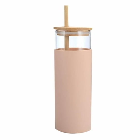 Tasse d'Eau 500ml avec Couvercle en Verre Incassable Gobelet à Café Glacé Assorti Bouteille avec Paille pour la Maison Ensemble de Tasses en Verre Réutilisables Verres Sarcelle Ensemble de Boisson Tasses à Café Grandes Us245mug Tasses Gobelets Ensemble Gobelets Tasses