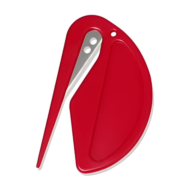 Red Plastic Mini Letter Opener And Paper Cutter Tool In Red For Home Office Use Practical Desk Accessory For Mail And Packages