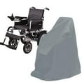 thumbnail image 4 of Neinkie Housse de Fauteuil Roulant Résistante à l'Usure et à la Poussière Housse de Rangement Universelle Pliable pour Fauteuil Roulant Électrique pour Personnes Âgées, 4 of 8