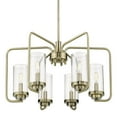 thumbnail image 3 of Beaumont Lane Lustre 6 Lumières en Laiton Vieilli, 3 of 7