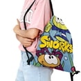 thumbnail image 2 of Los Snorkels Mochila de Cuerdas para Deportes y Gimnasio, Bolsa de Cuerdas Resistente al Agua, Bolsa Cinch, 30×40cm, 2 of 6