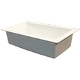 thumbnail image 2 of Transolid 33" x 22" Top Mount Radius Granite Kitchen Sink, Available in Various Colors, 2 of 4
