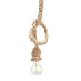 thumbnail image 4 of Portalámparas, Cuerda De Cáñamo De Luz Colgante, Luz De Techo Colgante De Cable De Lámpara Vintage Para Decoración De Barra De Restaurante De Granja Higoodz Otros, 4 of 8