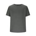 thumbnail image 5 of Axiiglly Shirts for Men Athletic Gym Short Sleeve Crew Neck Plaid Pullover Tops Summer Work Out Dressy Shirts, S-2XL, 5 of 8