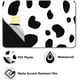 thumbnail image 3 of Pegatinas para tarjetas de crédito, de color blanco y negro, con estampado de vaca, sin burbujas, delgadas, personalizadas, de PVC, impermeables, extraíbles, para tarjetas de transporte, 7,3 x 5,4, 3 of 6