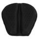 thumbnail image 3 of Cojín de asiento de motocicleta Ticfox 3D negro Malla transpirable impermeable, 3 of 14