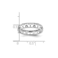 thumbnail image 3 of Gem & Harmony Sterling Silver Aries Zodiac Astrology Ring Band for Women, 3 of 5